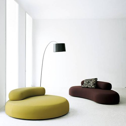 Halbrundes Sofa - BUBBLE ROCK  - Living Divani - rund / modern / für Außenbereich