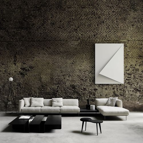 Modulsofa - ROD SYSTEM - Living Divani - modern / Stoff / Leder