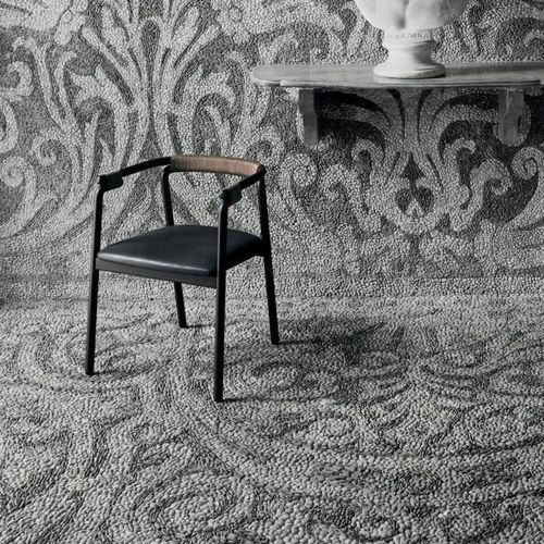 Moderner Stuhl - RIVULET - Living Divani - für Außenbereich / für den Innenraum / Stoff