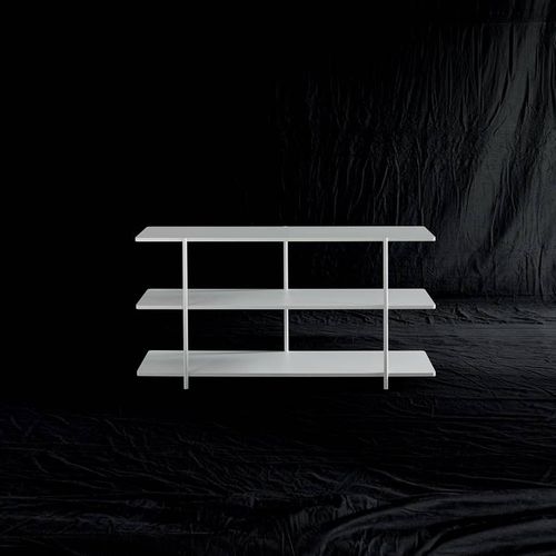 Niedriges Regal - Aero - Living Divani - hoch / modern / Metall