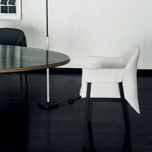 Moderner Stuhl - GRACE - Living Divani - für den Innenraum / Stoff / Leder