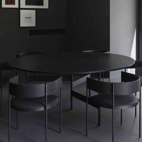 Moderner Tisch - NOTES - Living Divani - Holz / Glas / Marmor