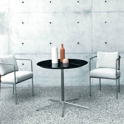 Moderner Tisch - JELLY - Living Divani - HPL / Marmor / Schiefer