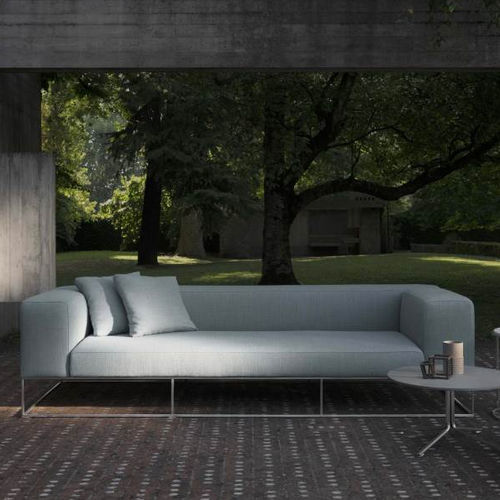 Modernes Sofa - ILE CLUB  - Living Divani - für Außenbereich / Stoff / Leder