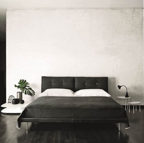 Doppelbett - ROD  - Living Divani - Einpersonen / modern / Polster