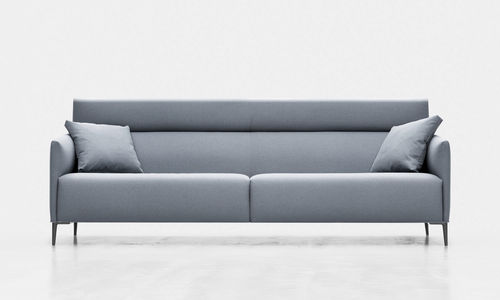 Modernes Sofa - GREY - Joquer - Stoff / mit Kopfstütze / mit Armlehnen