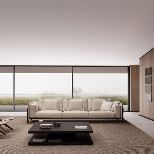 Modulsofa - SILENCE - Joquer - modern / Stoff / mit abnehmbarem Bezug