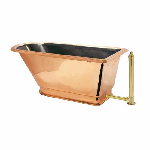 Ovale Badewanne - CHARLOTTE - JANDELLE - freistehend / Kupfer