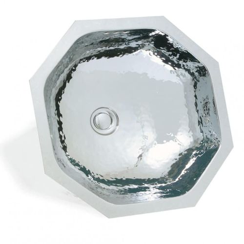 Einbauwaschbecken - POLLUX - JANDELLE - Kupfer / achteckig / modern