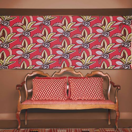 Vorhangstoff - TANZANIA GDT 5426-001 - Gastón y Daniela - Wand / Blumenmotive / Baumwolle