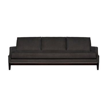 Klassisches Sofa - NORMANDIA - Gastón y Daniela - Stoff / schwarz