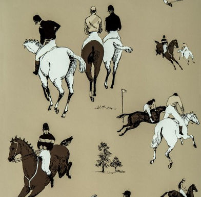 Klassische Tapete - DOS: HIPODROMO WP TOSTADO - Gastón y Daniela - Motiv / Szenen