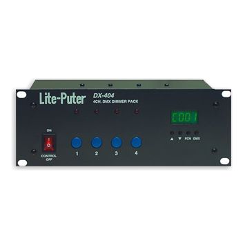 Digitaler DMX-Dimmer - DX-404 - Teclumen