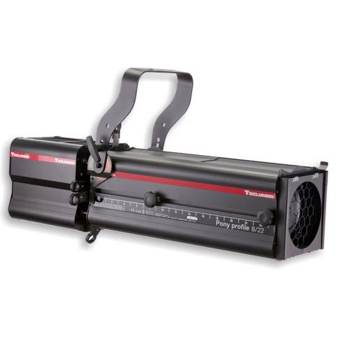 Profile Spot / IP20 - PONY 8/22 DMX 5000°K - Teclumen - LED / für Bühnenbeleuchtung / für Theater