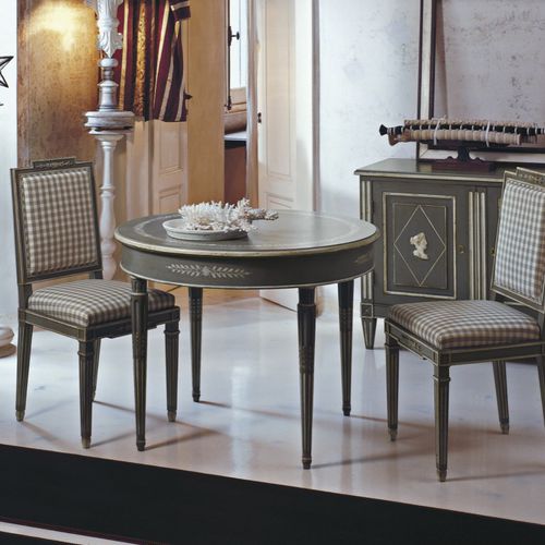 Esstisch / Louis XVI - ART. 8487 - SALDA ARREDAMENTI - Buche / rund / für Privatgebrauch