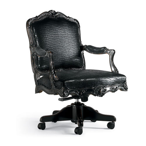 Sessel / Louis XV - ART. B/01 GIR. - SALDA ARREDAMENTI - Stoff / Buche / höhenverstellbar