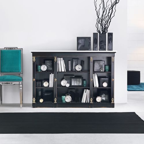 Empire-Stil-Bücherregal - ART. 8139 BIS - SALDA ARREDAMENTI - Holz / Marmor