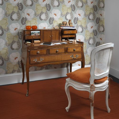 Sekretär / Louis XV - ART. 0894 - SALDA ARREDAMENTI - Holz / Leder / mit integriertem Stauraum