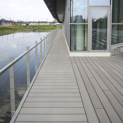 Verbundwerkstoff-Terrassendiele - STREETDECK®40 - Streetlife - für Außenbereich