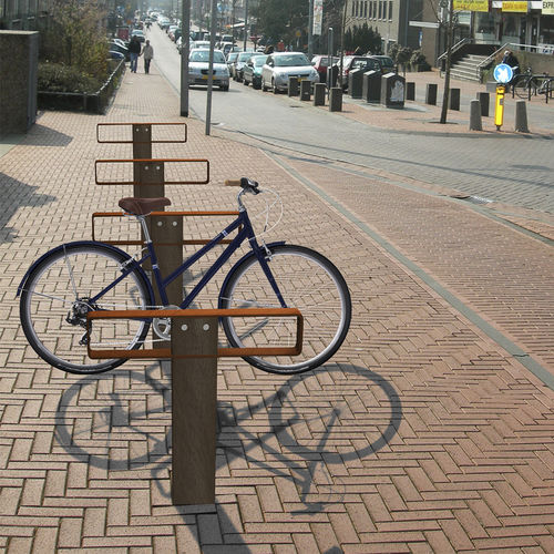Bodenstehender Fahrradständer - ROUGH&READY-KEY - Streetlife - für öffentliche Bereiche / galvanisiertem Stahl / Edelstahl