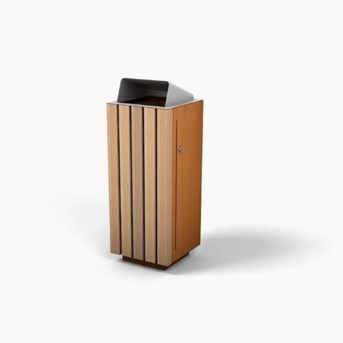 Park-Abfallbehälter - Streetlife - bodenstehend / Recyclingkunststoff / Polyethylen mit niedriger Dichte (LDPE)