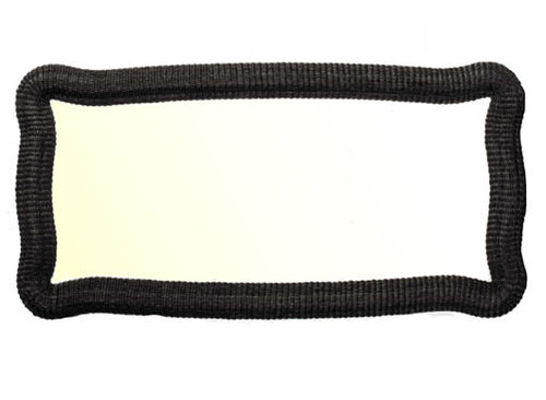 Wandmontierter Spiegel - ‘800 - Dolcefarniente by DFN srl - modern / Rattan / horizontal