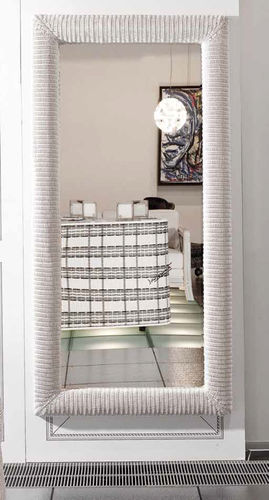 Wandmontierter Spiegel - ‘900  - Dolcefarniente by DFN srl - modern / rechteckig / Rattan