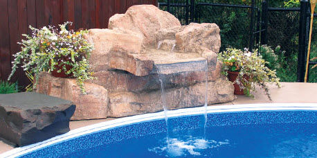 Wasserfall für Pool - Kafko Manufacturing