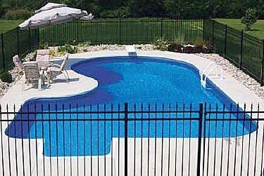 Platten-Schwimmbecken - VERMONT - Kafko Manufacturing - für Außenbereich / erdverlegt / Stahl