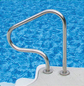 Edelstahl-Handlauf - Kafko Manufacturing - für Pool