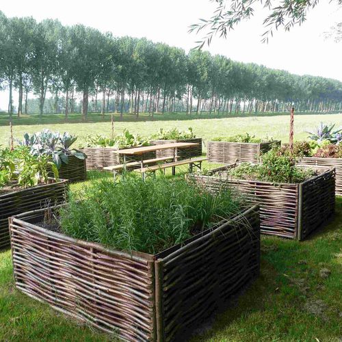Pflanzkasten für Kräuter / Holz - ECOWOOD - FOREST AVENUE - für Privatgebrauch / für Außenbereich / recycelbar
