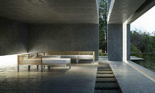 Modulsofa - BEO - KENKOON - modern / für Außenbereich / Stoff