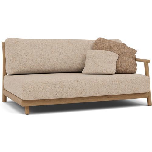 Modulsofa - Muyu Left  - MANUTTI - modern / für Außenbereich / Stoff