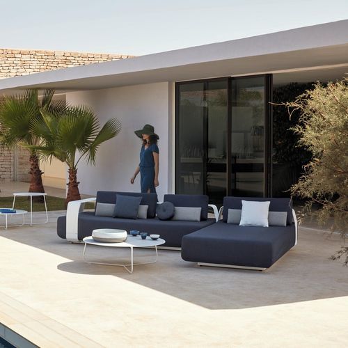 Modulsofa - Kumo - MANUTTI - modern / für Außenbereich / Stoff