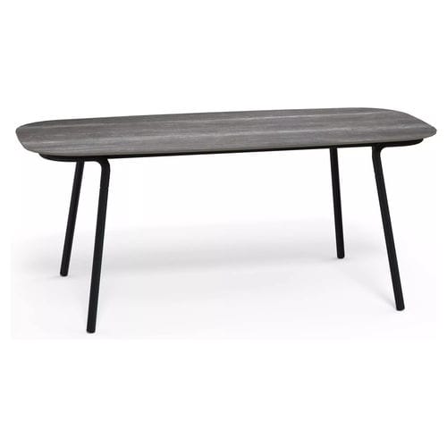 Moderner Stehtisch - Minus  - MANUTTI - Keramik / Gestell aus Aluminium / rechteckig