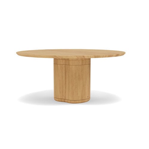 Moderner Tisch - OGADO - MANUTTI - Holz / Holz / Gestell aus Holz