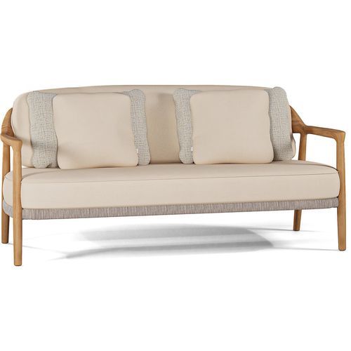 Modernes Sofa - YIKO - MANUTTI - für den Außenbereich / aus recyceltem Material / Stoff