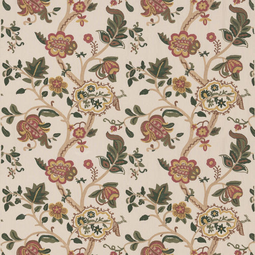 Möbelstoff - CHEWTON - GP & J BAKER - für Vorhänge / Blumenmotiv / Leinen