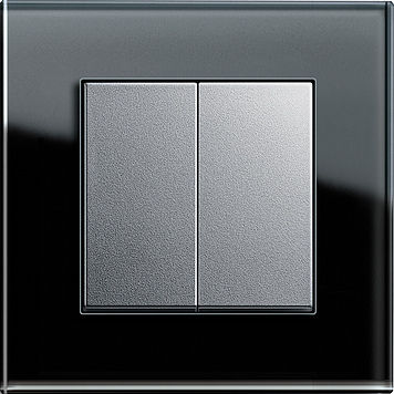 Druckschalter - MANUAL LIGHT CONTROL - Gira - Einbau / doppelt / Thermoplast
