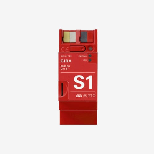 Steuergerät für Hausautomationssystem - S1 - Gira - für Beleuchtung / KNX