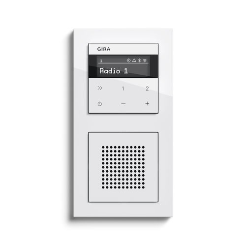 Bluetooth-Funkgerät - IP radio - Gira - kabellos