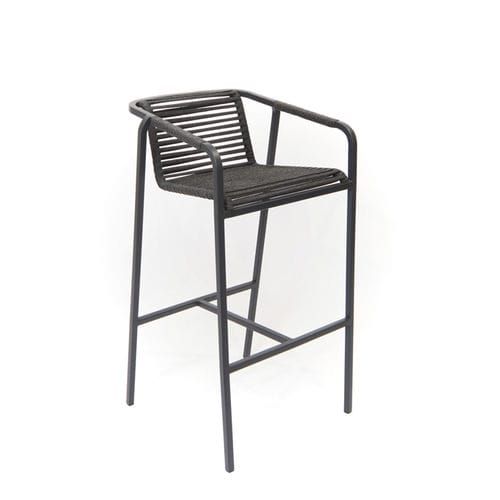 Moderner Barstuhl - SUITE - FISCHER MÖBEL - für den Innenraum / für Außenbereich / Aluminium