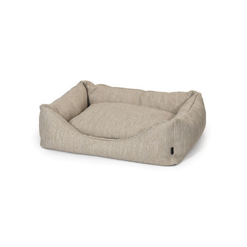Stoff-Hundebett - DOGGY - FISCHER MÖBEL - beige / rechteckig