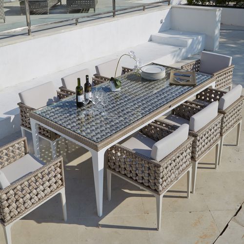 Moderner Tisch - HEART - SKY LINE DESIGN - Metall / Schalen / Gestell aus Metall