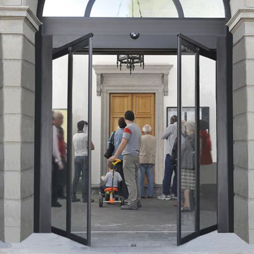 Eingangstür - FDA TOS - Ponzi - Aluminium / faltbar / Glas