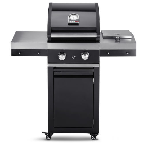 Gas-Gartengrill - Classic G2 - GRAND HALL - auf Rollen / Gusseisen / Edelstahl