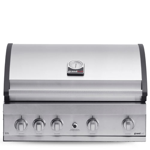 Gas-Gartengrill - Elite G4 - GRAND HALL - festinstalliert / freistehend / Gusseisen