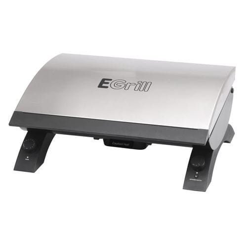 Elektro-Gartengrill - E-GRILL - GRAND HALL - freistehend / Gusseisen