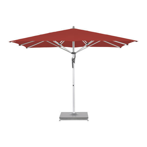 Quadratischer Sonnenschirm - FORTELLO&reg; - GLATZ AG - rechteckig / achteckig / mit Zentralmast