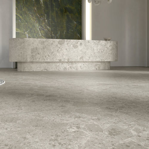 Feinsteinzeugfliesen - GRIGIO LUMINOSO - Ariostea - glatt / für den Innenraum / für Wohnzimmer